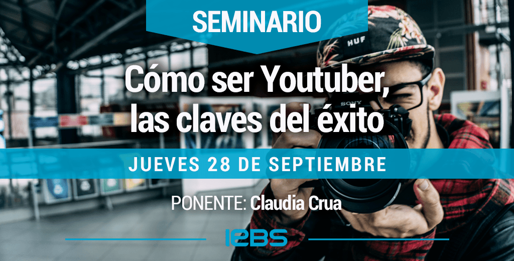 Seminario: "Cómo ser Youtuber, las claves del éxito