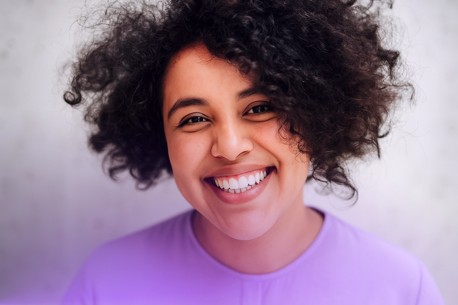 Imagen de una estudiante