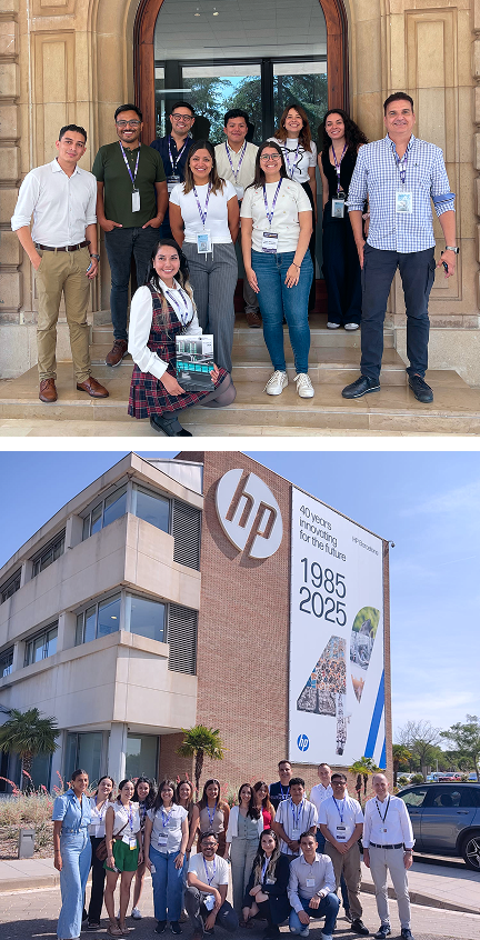 Grupo de estudiantes en la innovation week