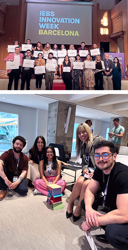 Grupo de estudiantes en la innovation week