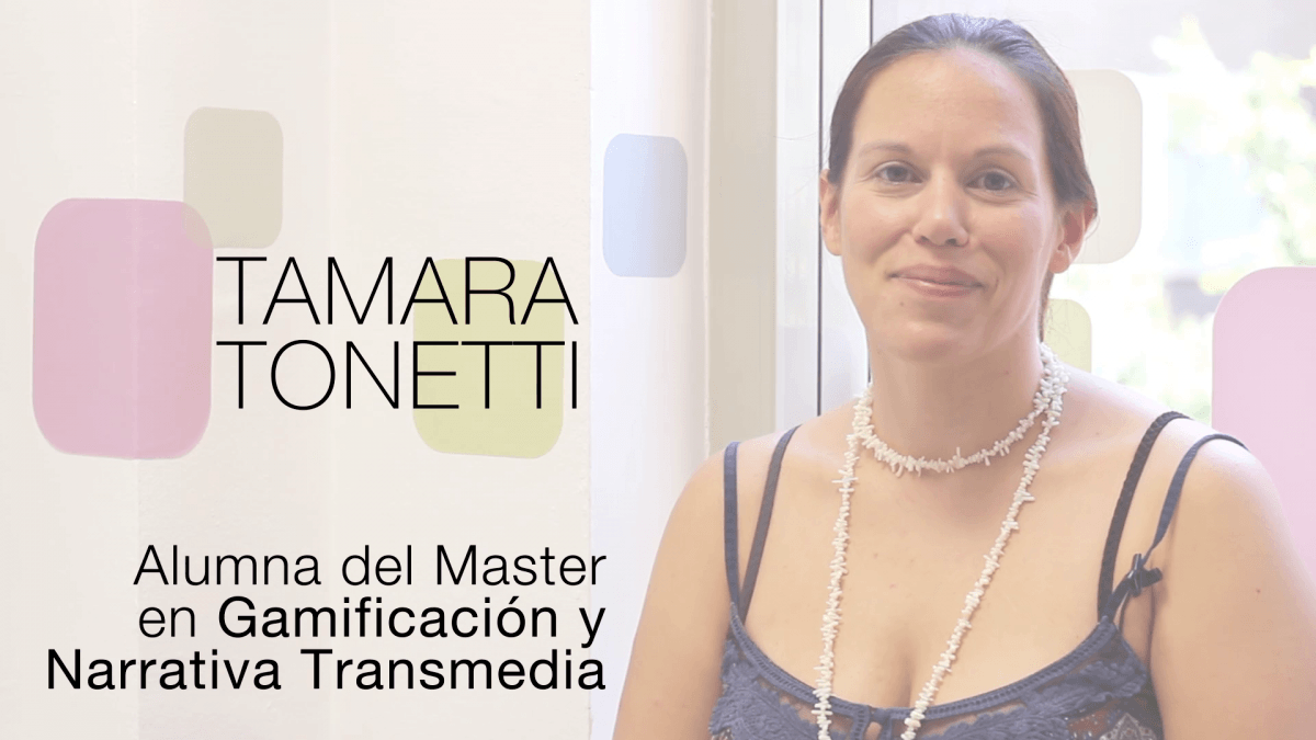 Los profesores me transmiten esa pasión que hace que me emocione y quiera seguir aprendiendo Tamara Tonetti