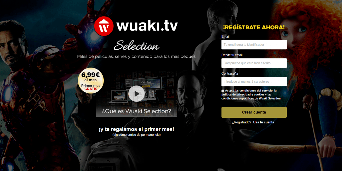 Landing Page ejemplo wuaki Landing Page ejemplo wuaki
