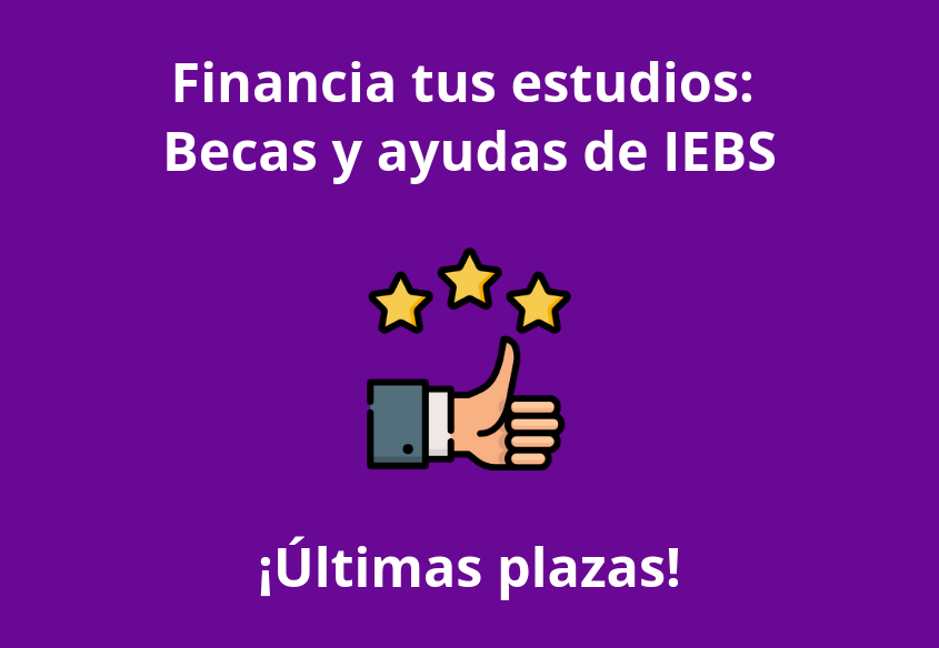 Últimos días para solicitar las Becas y Ayudas al Estudio de IEBS