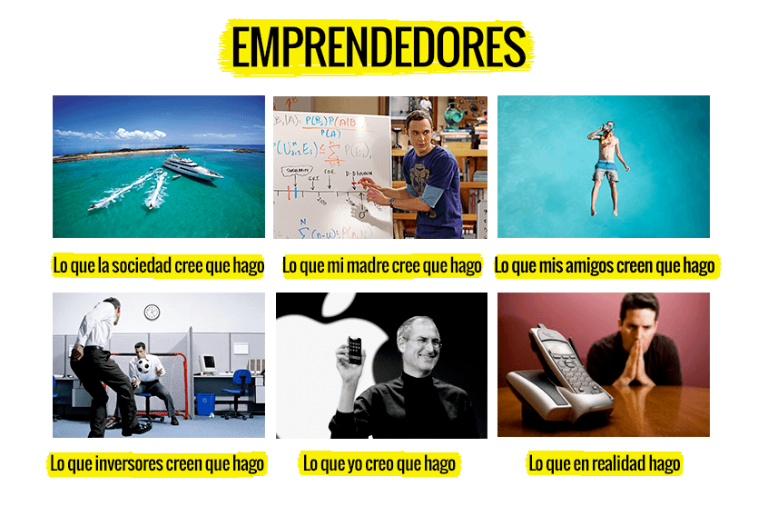 Situaciones en la vida de un emprendedor (humor)