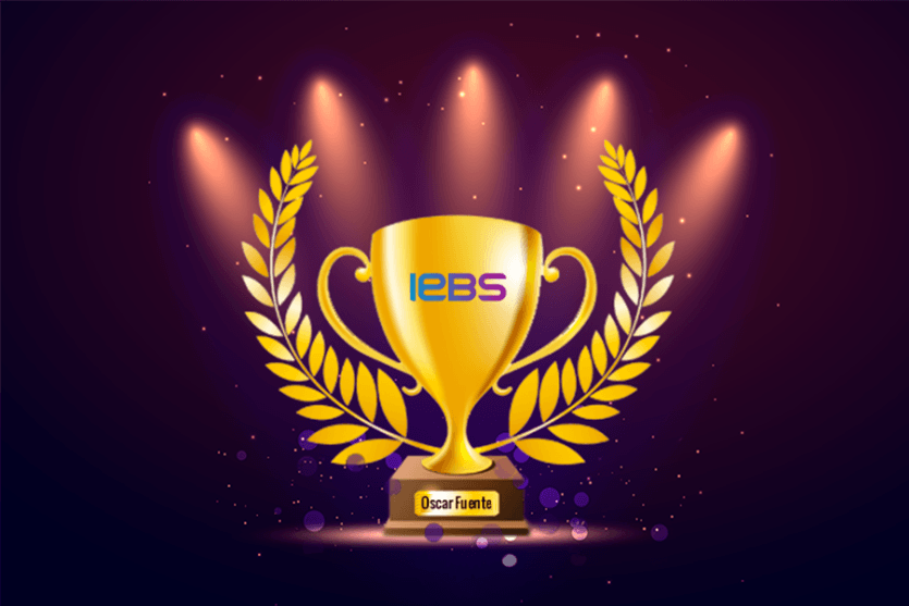 ¡En IEBS estamos de celebración! Nuestro Director ha obtenido el premio Mejor Talento Elearning