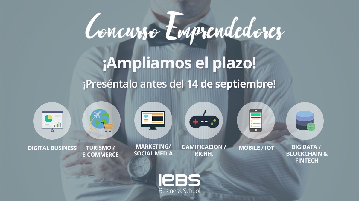 Ampliamos el plazo de inscripción para el Concurso de Emprendedores 2022