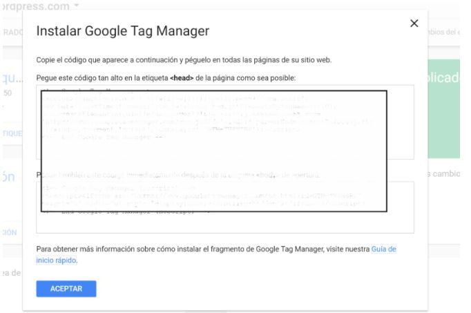 Google Search Console: para qué sirve, cómo usarlo y dar de alta tu web - instalar google tag