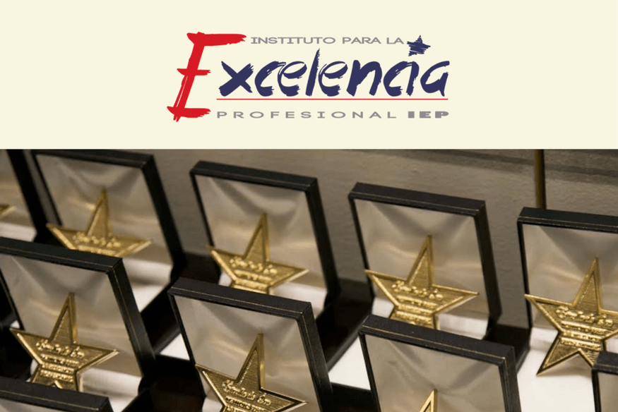 Recibimos el Galardón Estrella de Oro por parte del Instituto Para la Excelencia Profesional