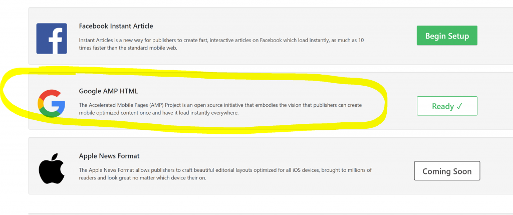 Cómo instalar, configurar e implementar AMP en Wordpress - google amp html 1024x429
