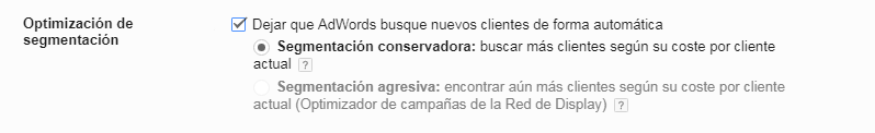 7 errores que te hacen perder mucho dinero en la red de Display de Adwords - Optimización de la segmentación 5