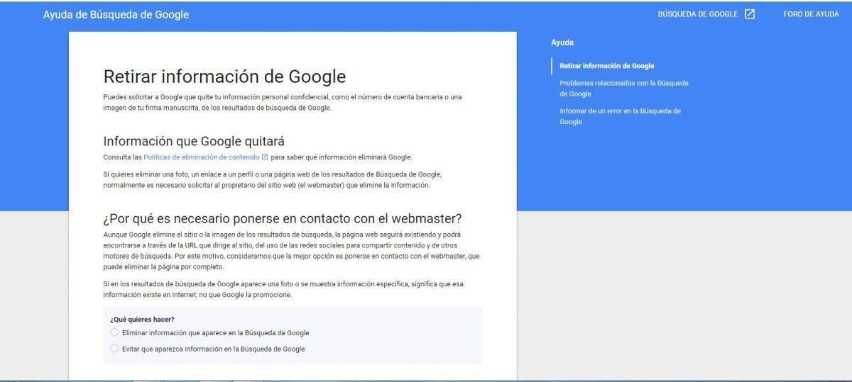 #DebateIEBS: El derecho al olvido: la pesadilla de la huella digital - Retirar información de Google