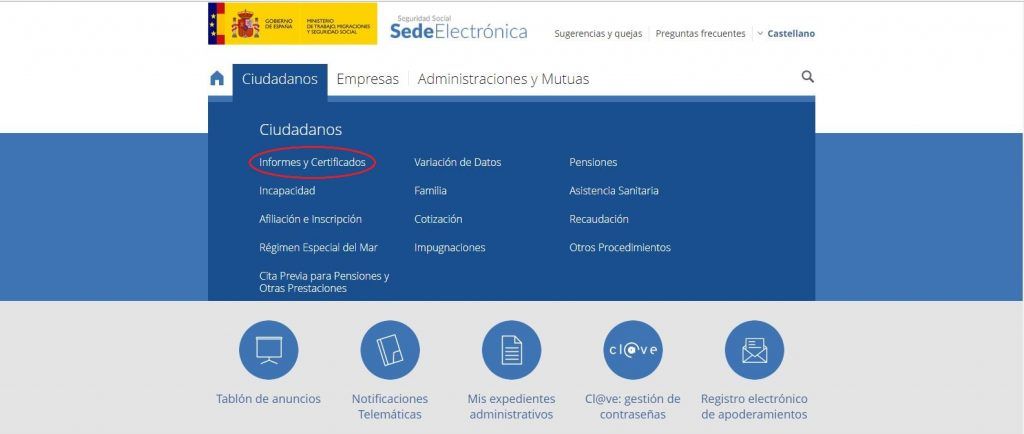 Qué es y cómo solicitar el informe de vida laboral - Informes y certificados para obtener el informe de vida laboral 1024x434