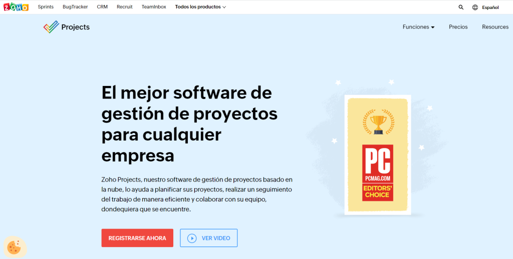 Las mejores herramientas para el Project Manager - zoho 1024x518