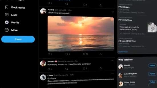 Todas las novedades del rediseño de Twitter en 2019 - novedad tw 2