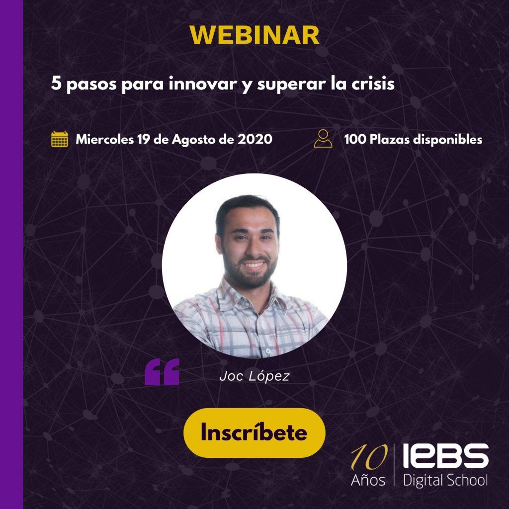 Webinars gratuitos que no te puedes perder este mes Webinars gratuitos que no te puedes perder este mes - Joc López 1024x1024