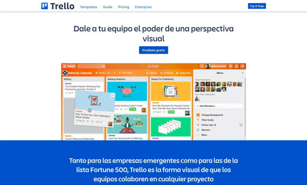 Scrum Board: qué es y cómo hacer uno - Trello 1024x619