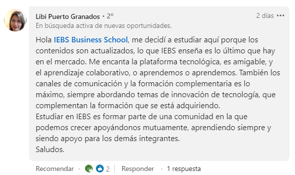 Opiniones de IEBS: Lo que los alumnos opinan de la escuela - image 7