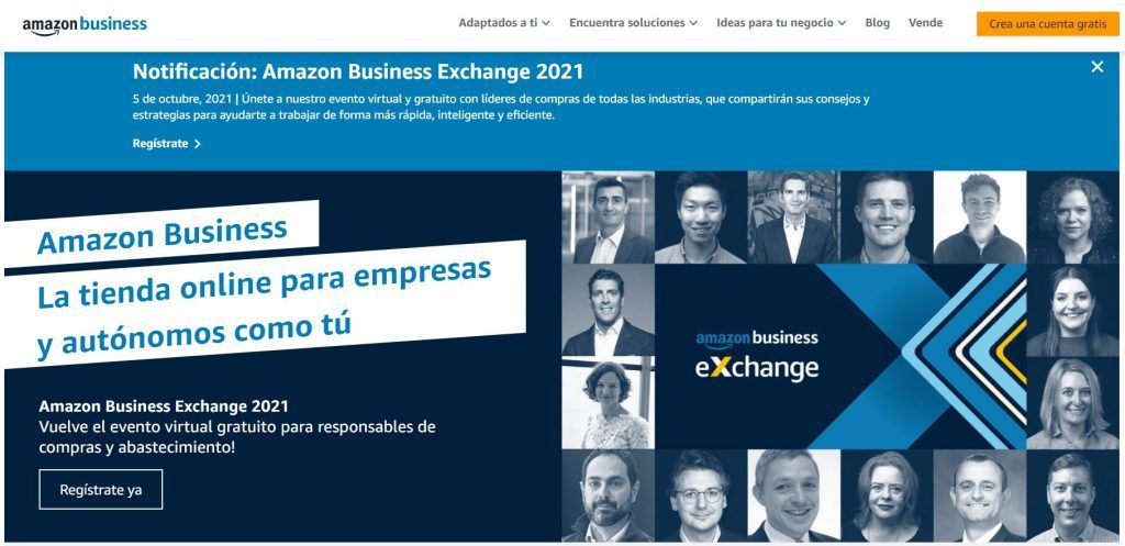 ¿Qué es ecommerce y cómo crear tu propio comercio electrónico? - amazon business 1024x497