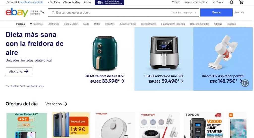 ¿Qué es ecommerce y cómo crear tu propio comercio electrónico? - ebay 1024x557