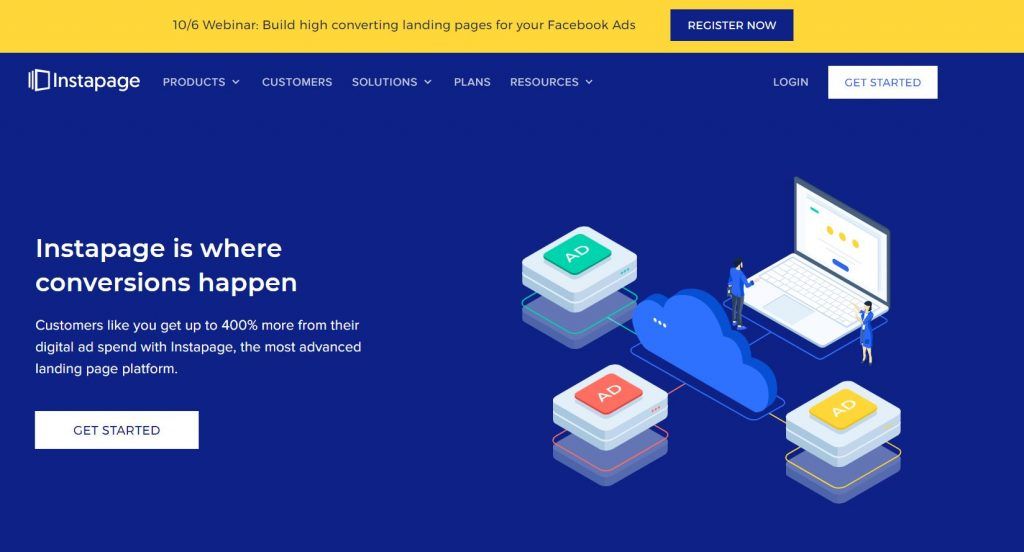 Landing Page: qué son, ventajas y para qué sirven - instapage 1024x552