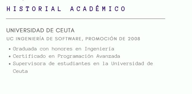 Curriculum vitae: cómo hacer uno, plantillas y ejemplos - image 7