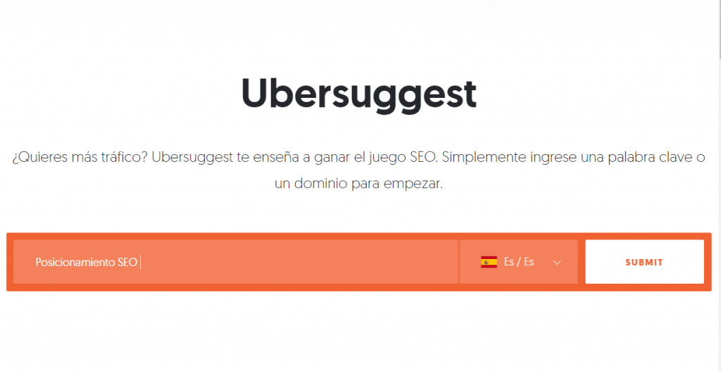 Ubersuggest