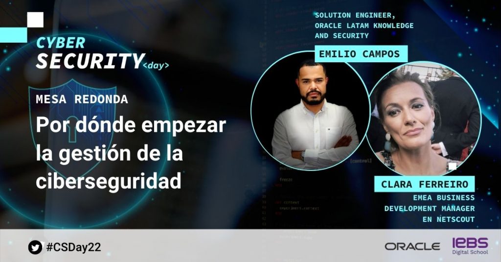 IEBS y Oracle organizan el Cybersecurity Day para analizar la situación actual de la seguridad informática - Diseno Cybersecurity Day 1200 x 627 7 1024x535