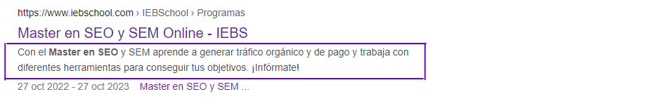 ¿Qué es la meta descripción y cómo mejorarla? - image 9