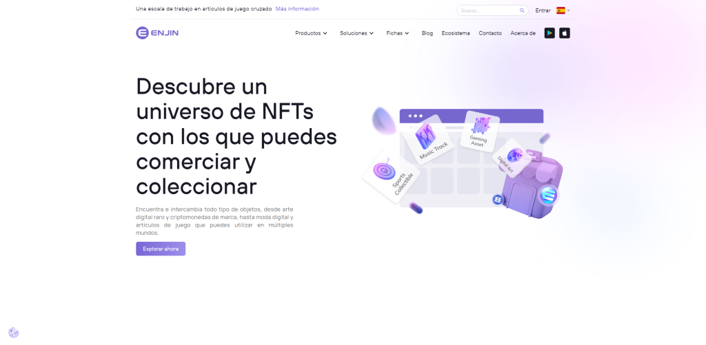 Los 10 mejores marketplaces para comprar y vender NFTs - image 20 1024x501