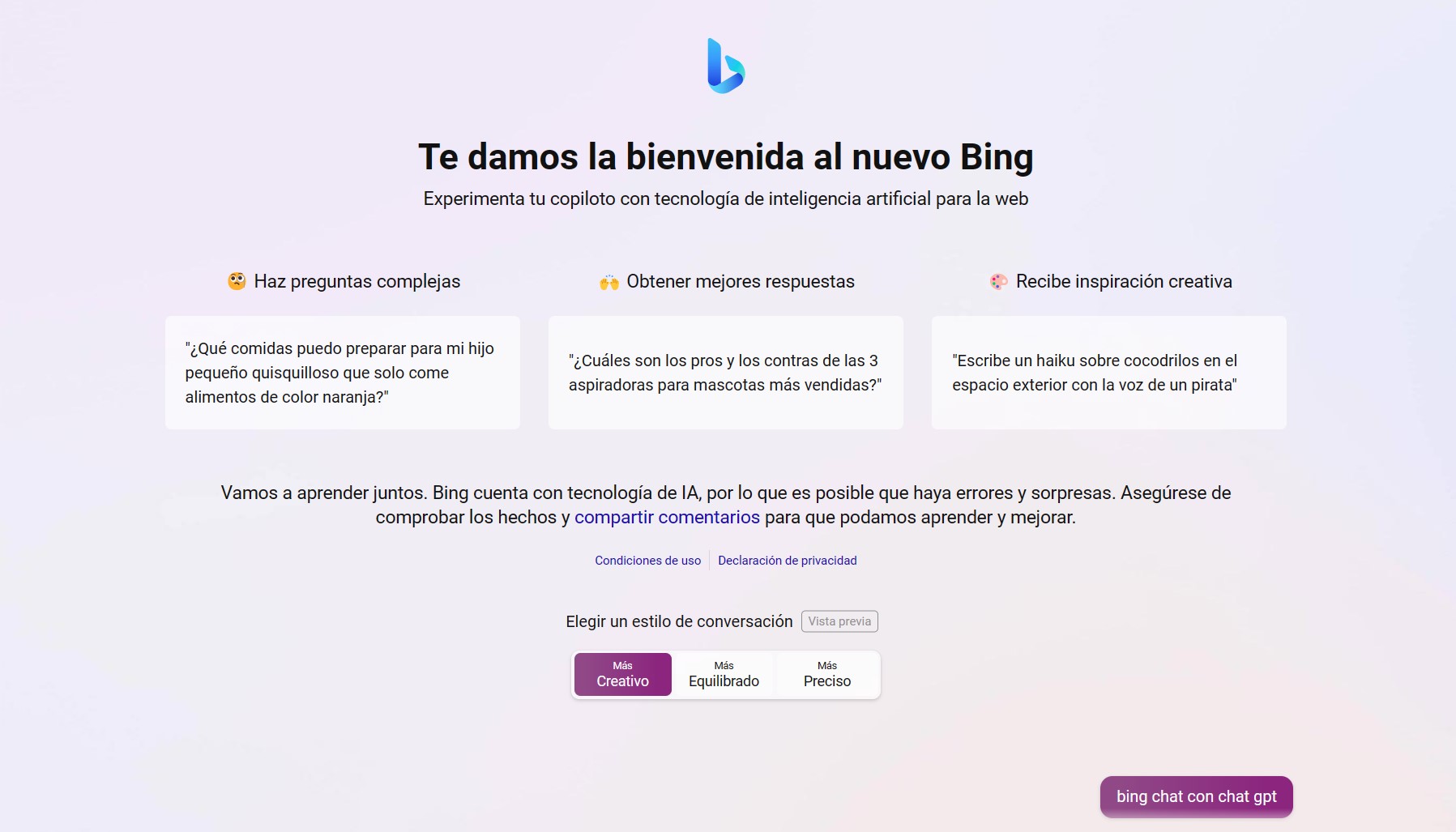 Bing Chat: ¿Qué es y cómo usar la versión de ChatGPT de Microsoft?