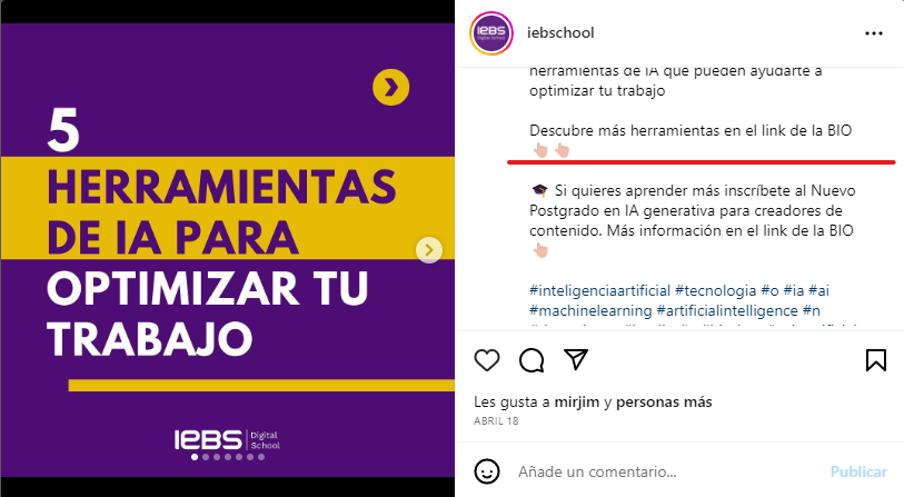 Link en la biografía de Instagram: Cómo utilizarla para atraer tráfico - image 7