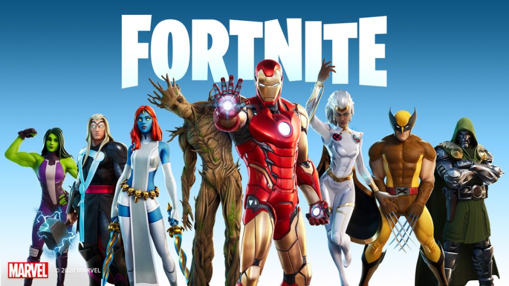 Campañas de marketing existosas en e-sports: Fortnite - e sport fortnite marvel 1024x576