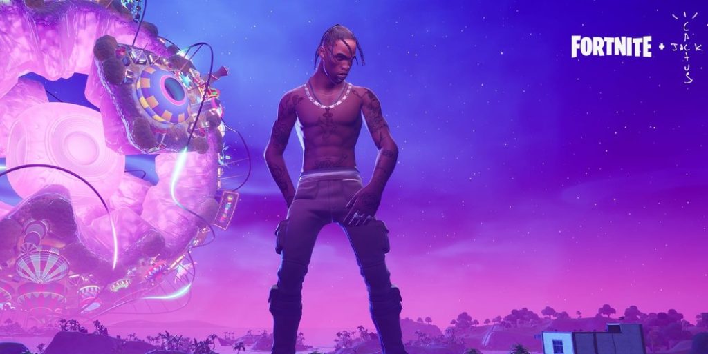 Campañas de marketing existosas en e-sports: Fortnite - marketing e sport fortnite travis 1024x513
