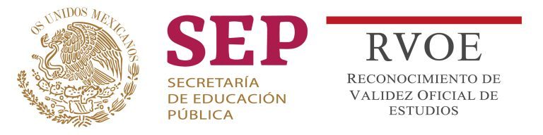 SEP - Reconocimiento de Validez Oficial de Estudios (RVOE)