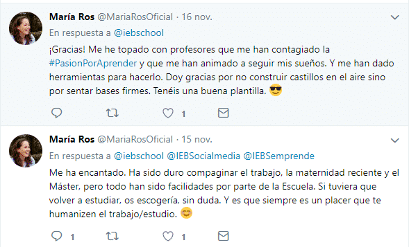 opiniones alumnos IEBS 3