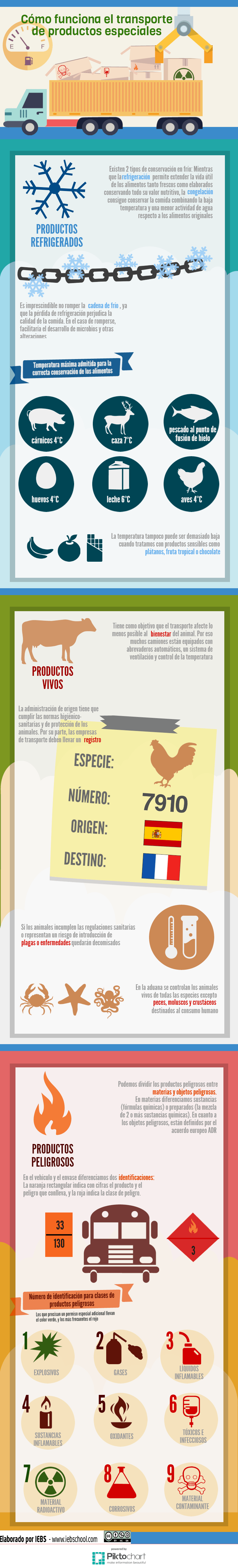 [Infografía] Cómo funciona el transporte de productos especiales