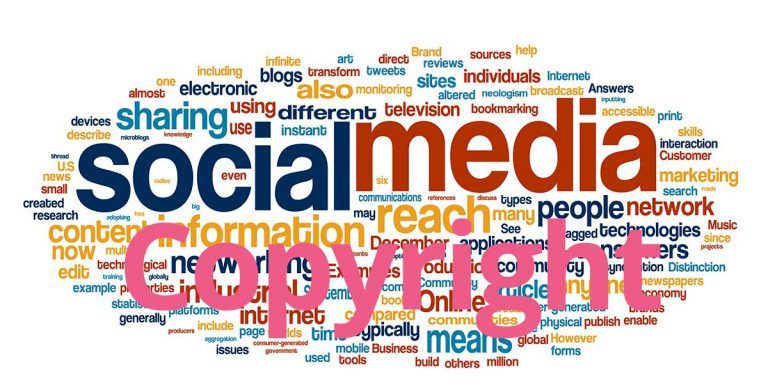 Los derechos de autor en las redes sociales