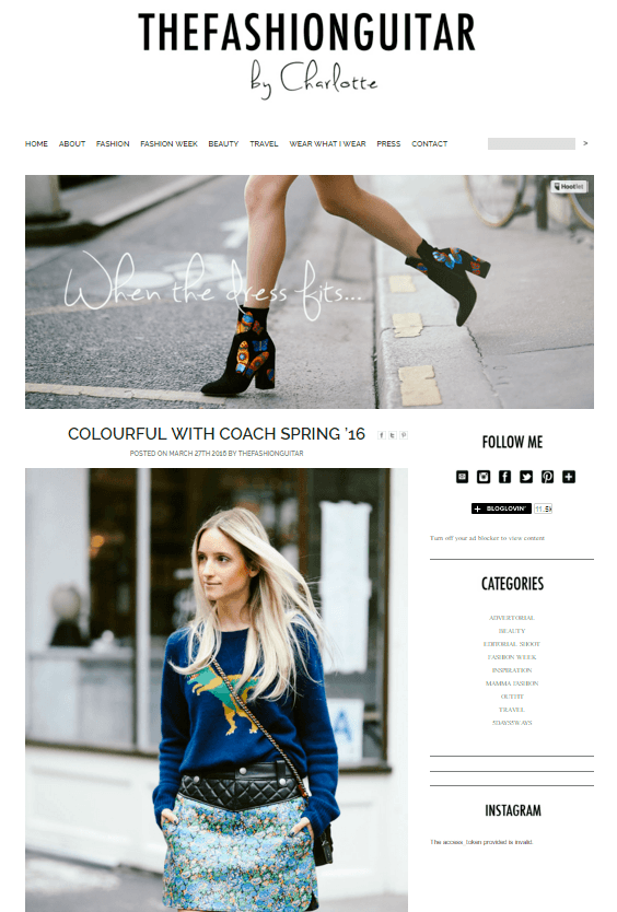 El marketing en el sector de la moda - blogger moda