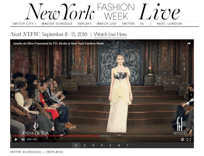 El marketing en el sector de la moda - new york fashion week live