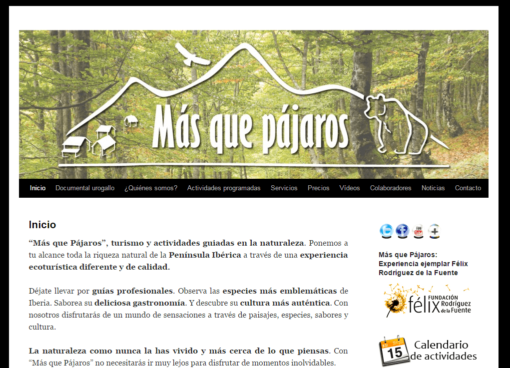 Emprender en verde más que pájaros
