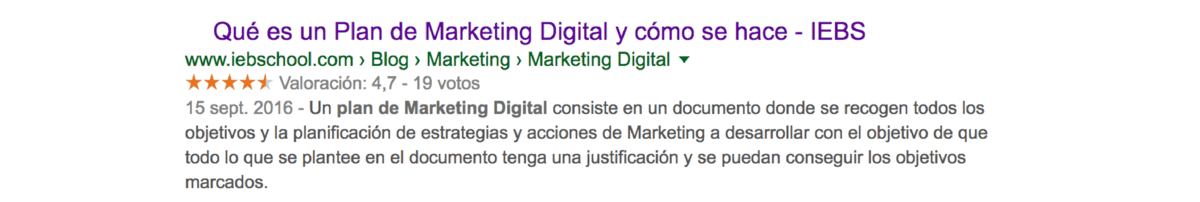 Snippets más extensos en los SERPs de Google