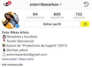 Eliminar notificaciones instagram push, entrar en configuración