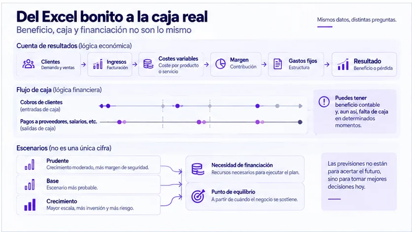 Business plan: qué es, para qué sirve y cómo hacer un plan de negocio paso a paso Business plan: qué es, para qué sirve y cómo hacer un plan de negocio paso a paso - beneficio caja financiacion business plan iebs