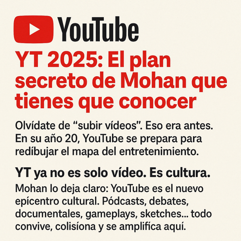 Cómo dominar YouTube en 2025: la guía total Cómo dominar YouTube en 2025: la guía total