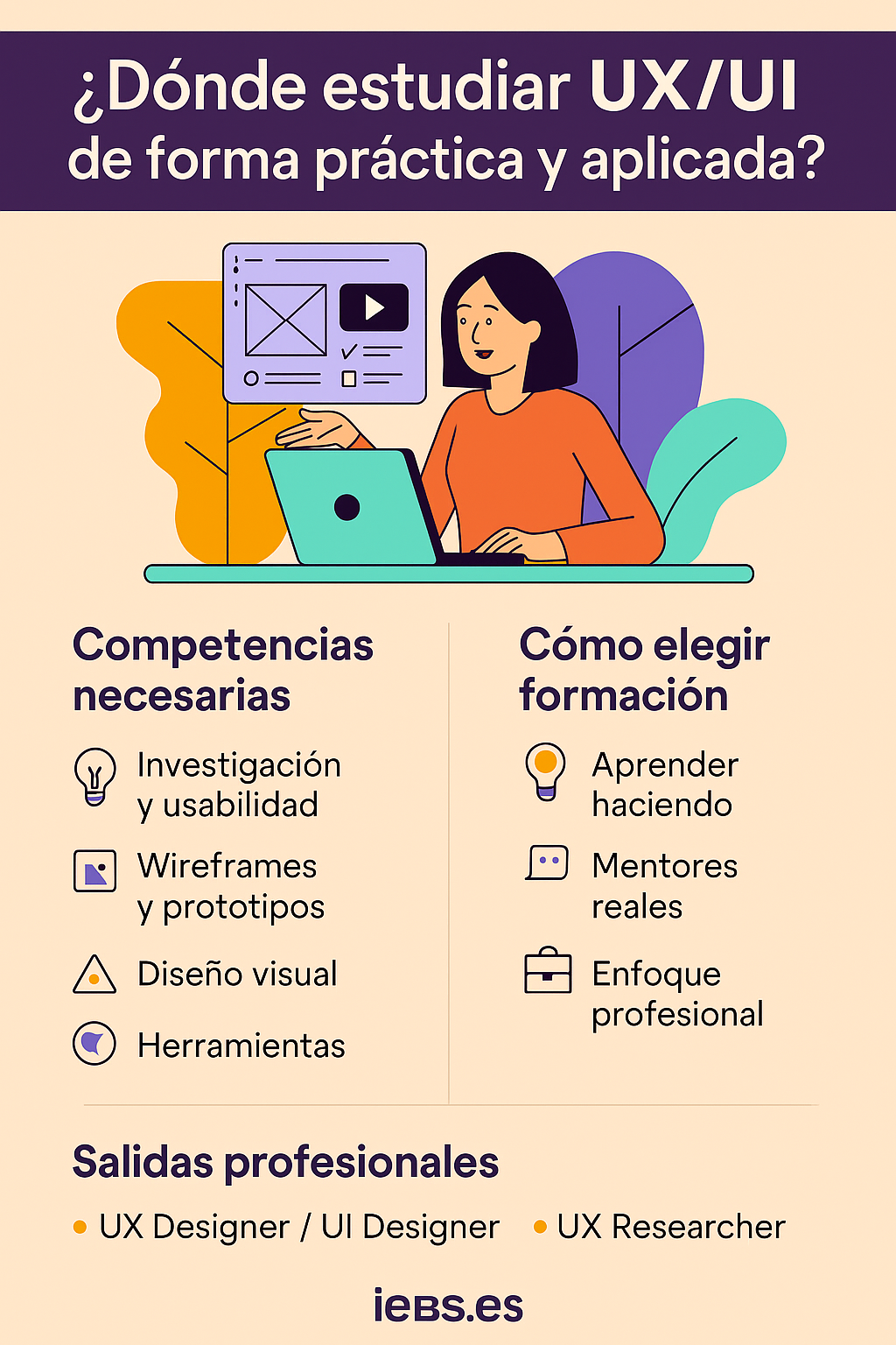 ¿Dónde estudiar UX/UI de forma práctica y aplicada? | IEBS Business School