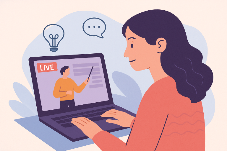 Formación telepresencial con clases en directo: la ilusión de estar aprendiendo Formación telepresencial con clases en directo: la ilusión de estar aprendiendo