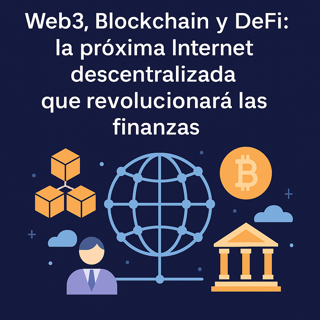 Web3, Blockchain y DeFi: la próxima Internet descentralizada que revolucionará las finanzas