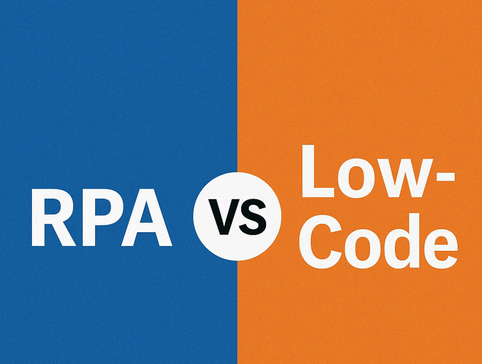 ¿RPA o low-code? Costes y tiempo de despliegue: la guía definitiva para decidir