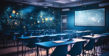 Infraestructura educativa inteligente y sostenible: el futuro de la educación - aula innovadora y futurista para estudiantes 363x188