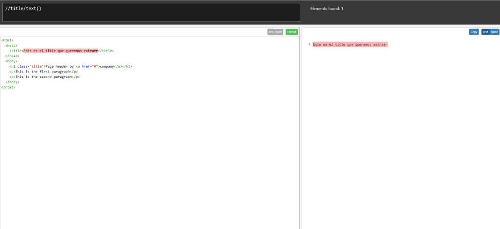 Qué es XPath y como usarlo para localizar elementos en XML y HTML - xpath tester 1024x470